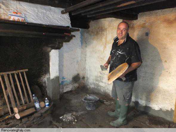 rustic italian kitchen