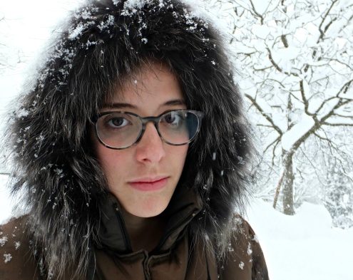 carina in snow